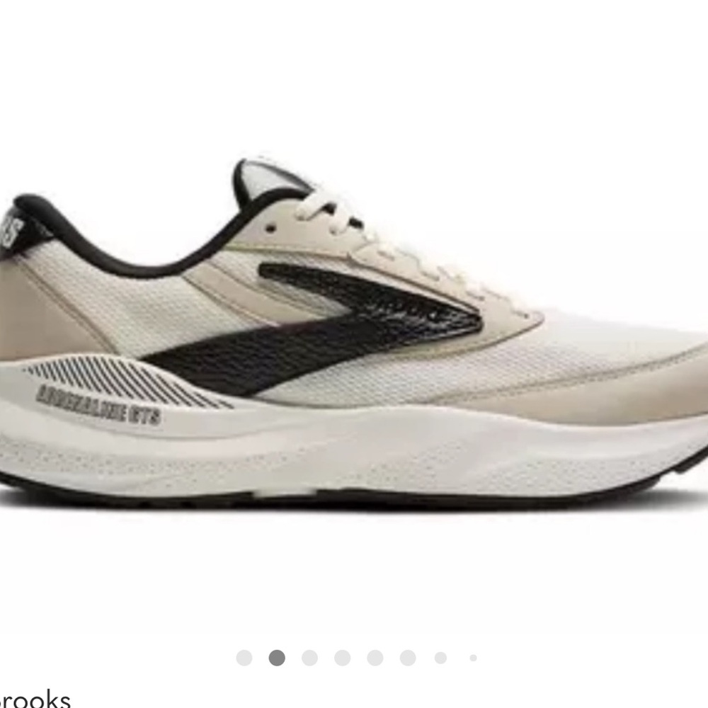 Brooks Women's Running Shoes Cream and Black